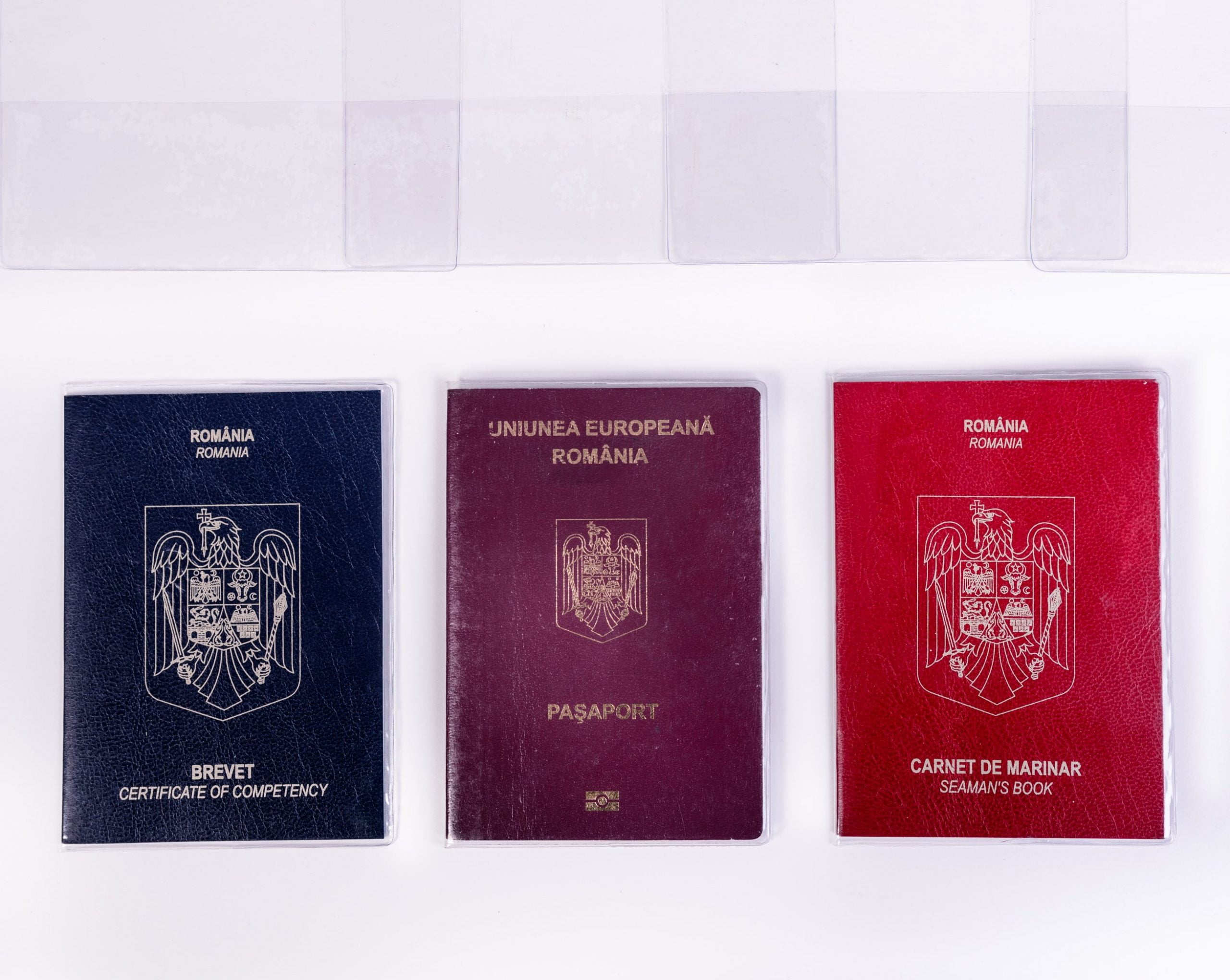 Husă de protecție Pașaport, Carnet de Marinar și Brevet